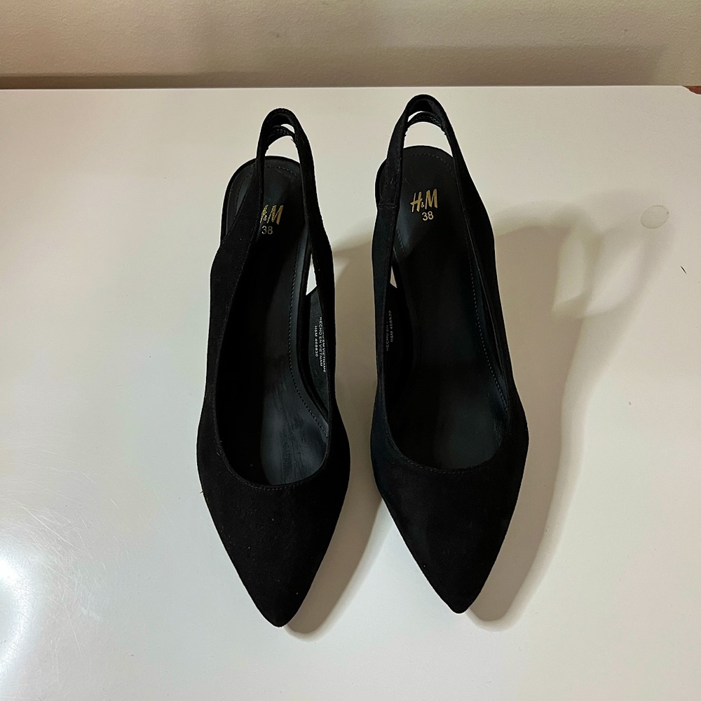 H&M black stiletto